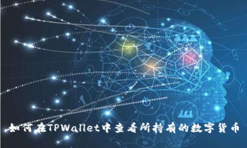 如何在TPWallet中查看所持有的数字货币
