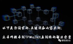 以下是你请求的、关键词和内容大纲： 火币网提