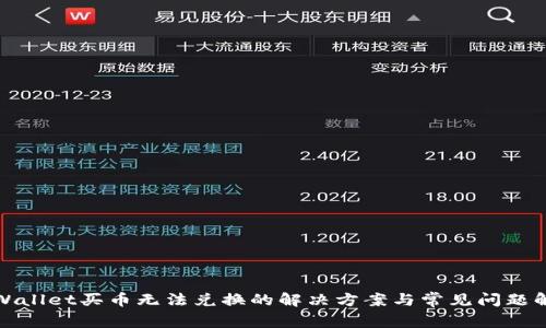 TPWallet买币无法兑换的解决方案与常见问题解答